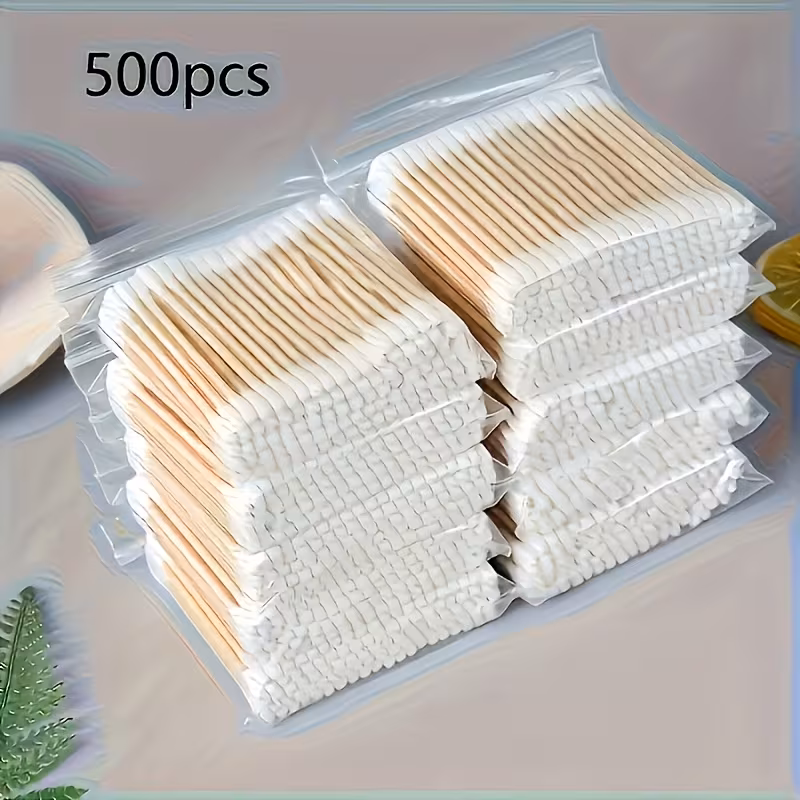 Double-Ended Cotton Swabs – 500 pcs