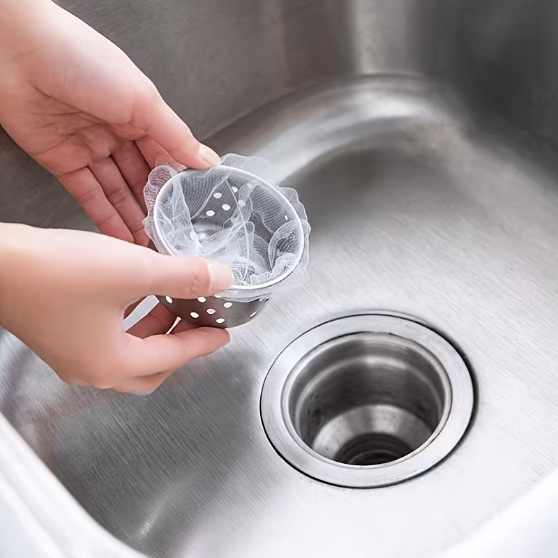 Disposable Sink Strainer Mesh Bags – 100 pcs